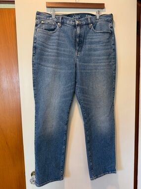 J. Crew High-Rise 96 Straight Leg jeans- size 32